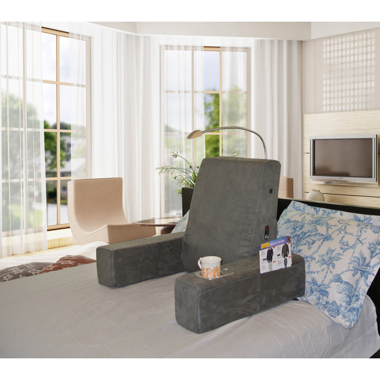 Ebern Designs Backrest Bed Lounger Heated Massage Chair & Reviews Wayfair